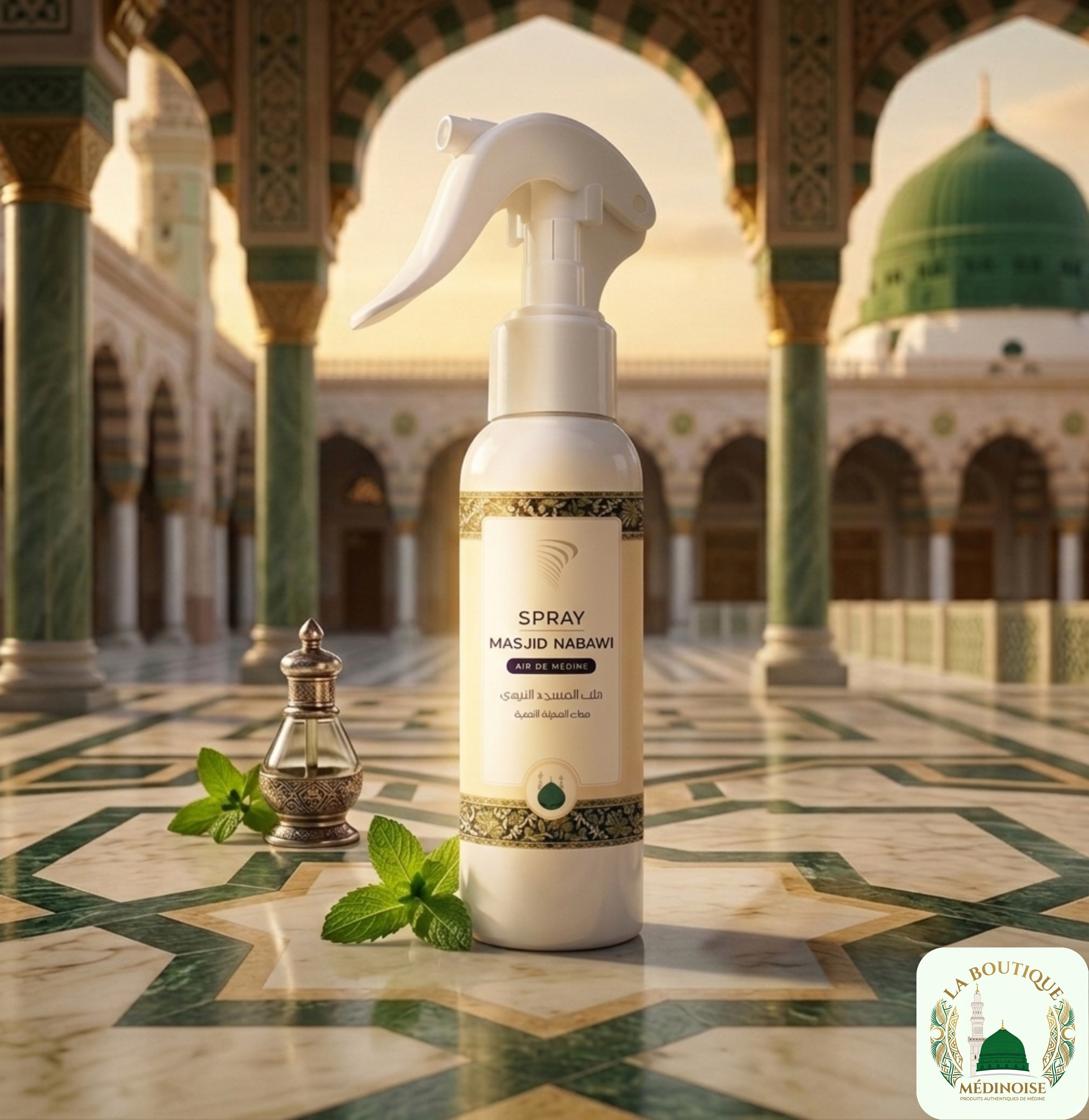 Spray Rawdah Médine Parfum Ambiance